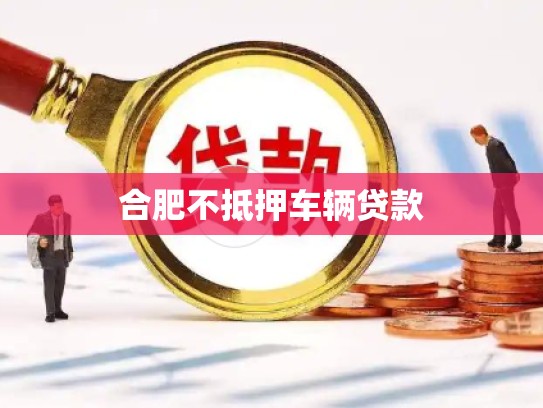 合肥不抵押车辆贷款